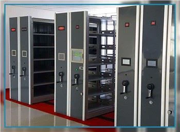 Стеллаж электрический передвижной